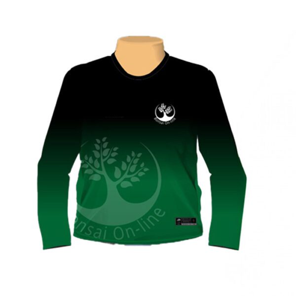camisa bonsai on-line manga longa