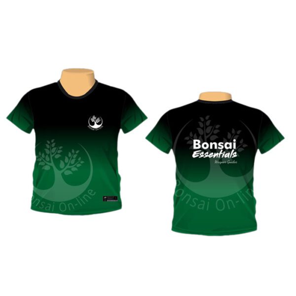 camisa manga curta bonsai