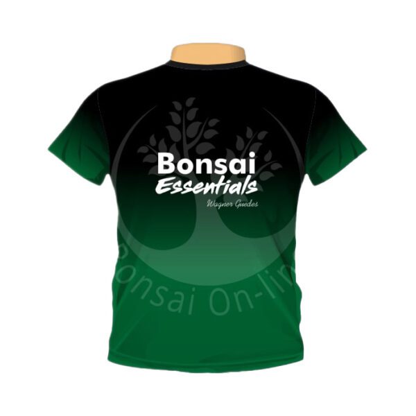 camisa manga curta bonsai costas
