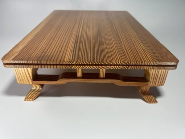 mesa expositora de Bonsai